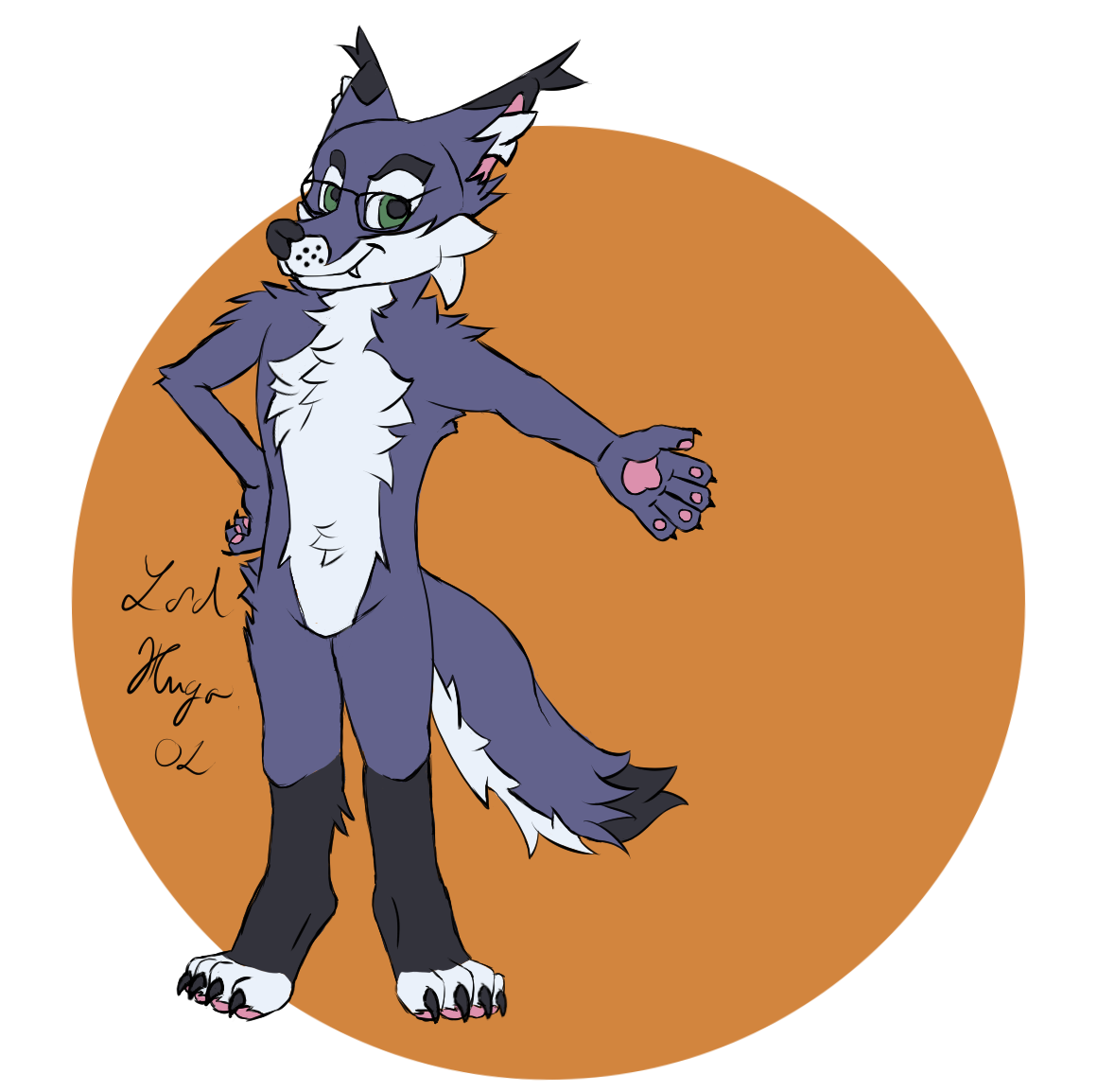 My fursona fullbody 3