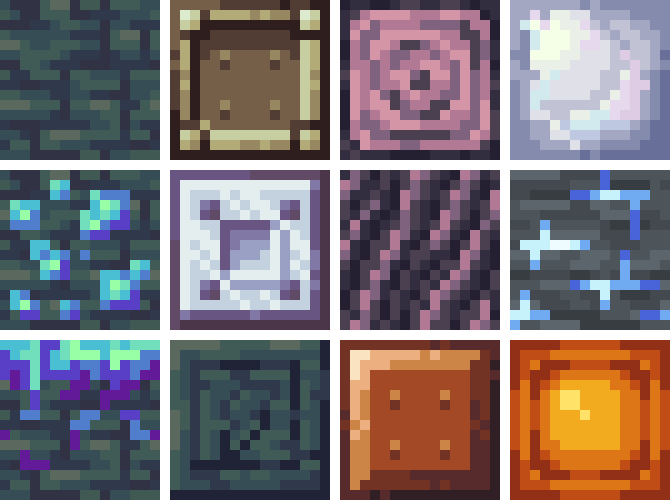 16x16 block texture